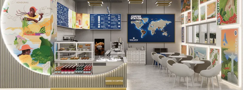 ENJOY THE FIRST COFFEE ON US