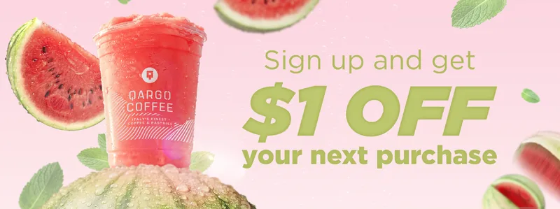 SIGN UP TODAY FOR $1 OFF