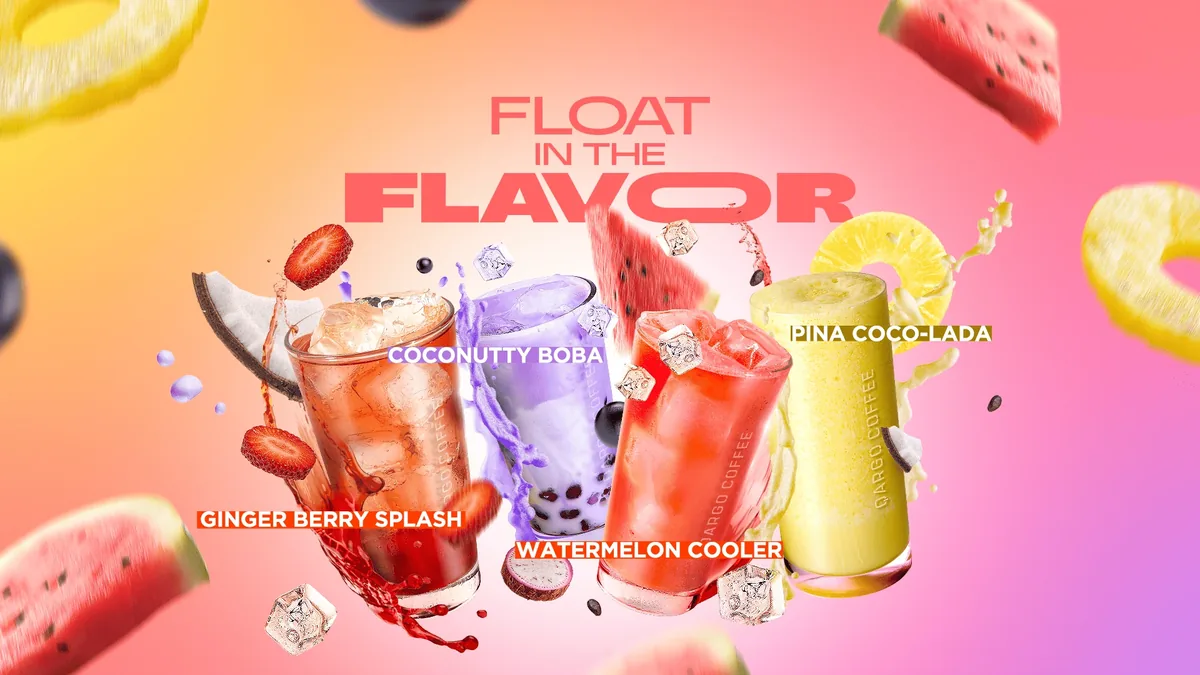 Float in the flavor: Burst back with Qargo Coffee’s refreshing drinks