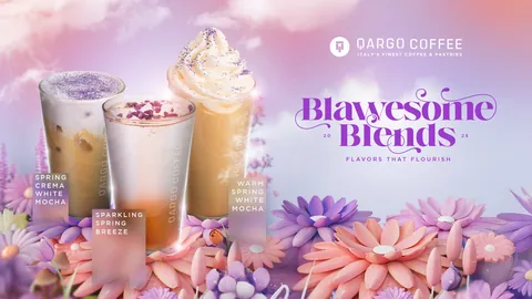 Blawesome Blends: Discover the fresh flavors of Qargo Coffee’s spring campaign