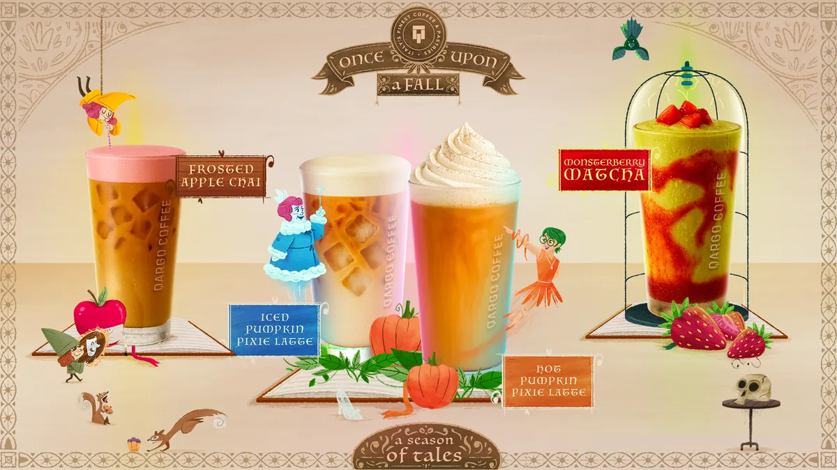 Once Upon a Fall: Qargo’s new seasonal sips are straight out of a fairytale.
