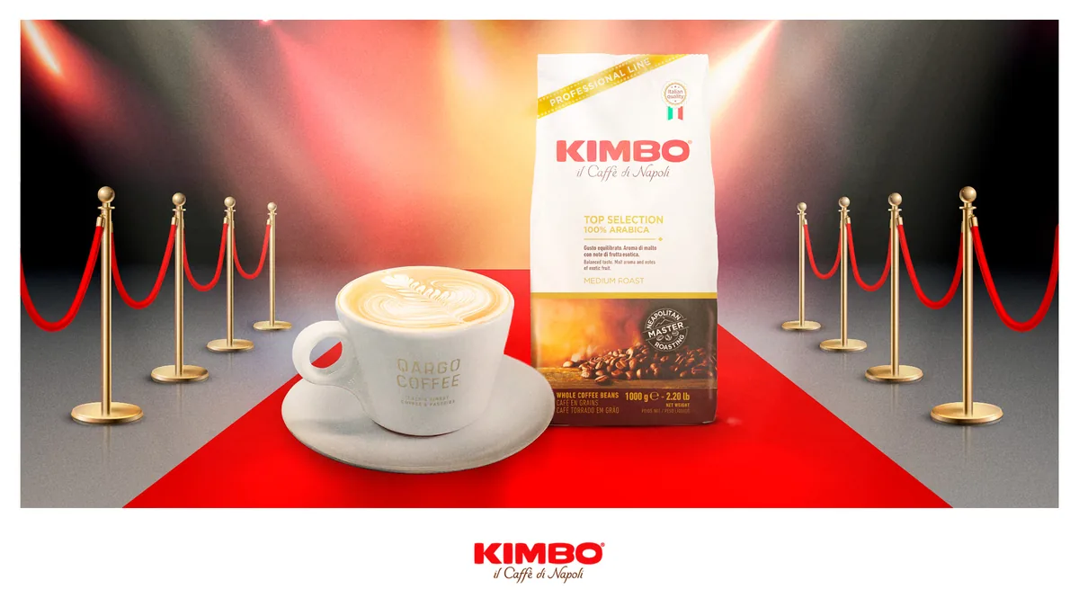 Qargo Coffee Partners With Kimbo: Brewing A Bold New Chapter With Italy’s Legendary Coffee Crafters